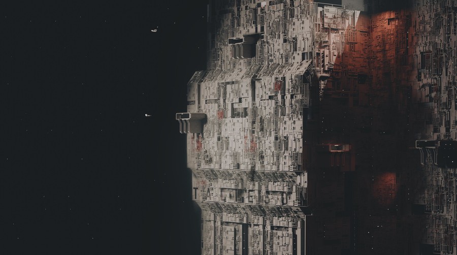 Celestial Citadel: A Cosmic Fortress