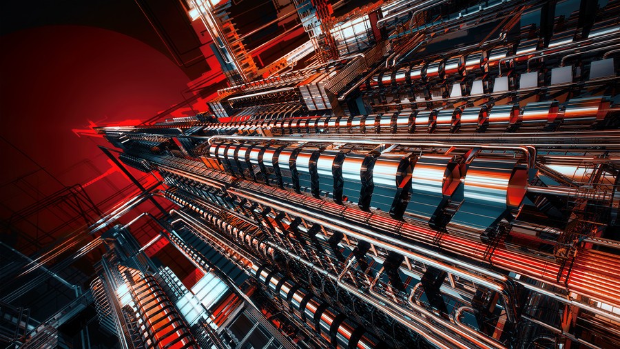 Circuitry in Elegance: A Fusion of Technology and Art