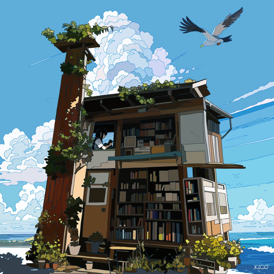 Coastal Reading Nook