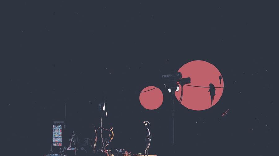 Crimson Moon Serenade