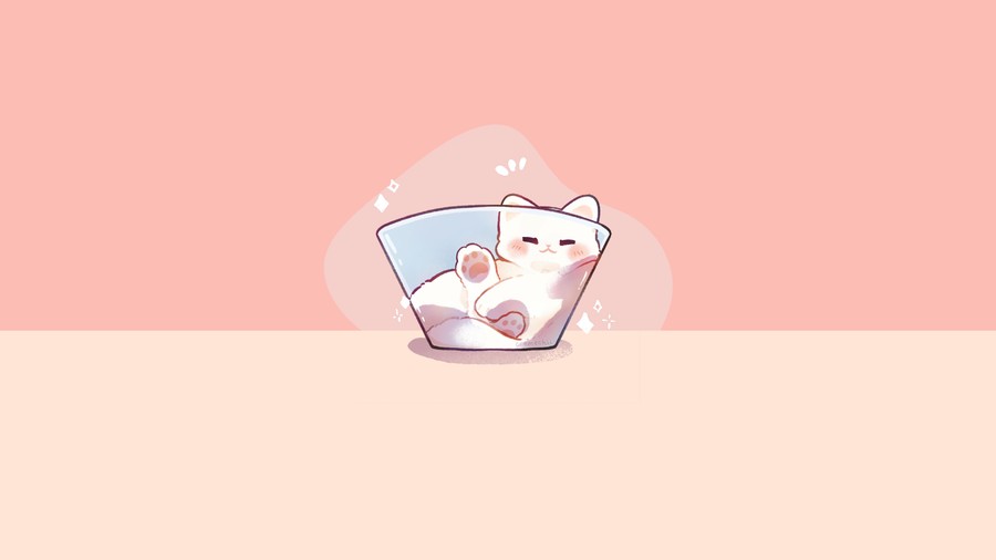 Cuddle in a Teacup: Kawaii Kitten Dreamscape