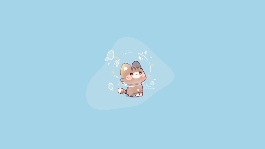 Cute Kitten Dreamscape