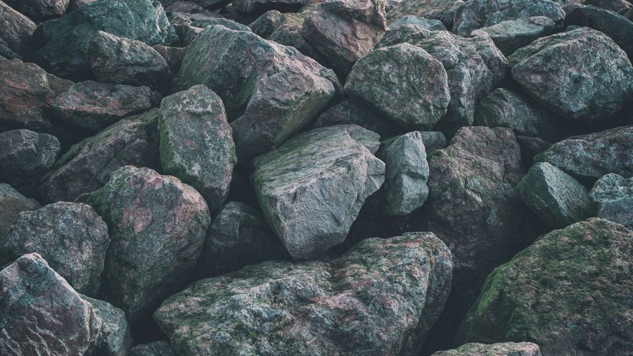 Earthy Resilience: A Mosaic of Nature's Boulders