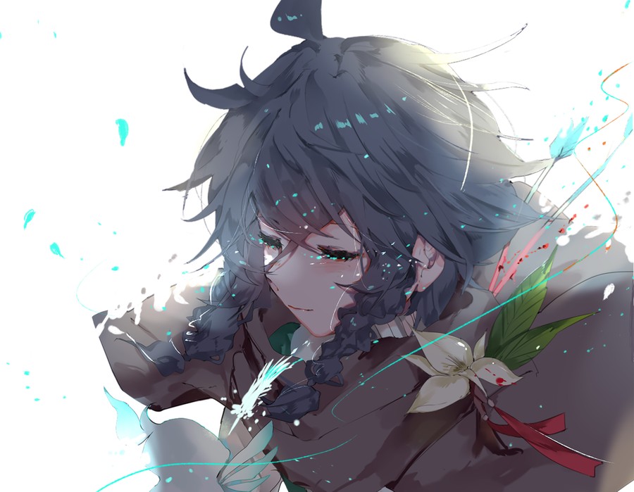 Ethereal Elegance: A Fantasy Portrait with Fluid Emotions