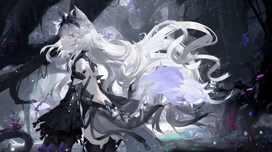 Ethereal Vixen Amidst the Enchanted Forest