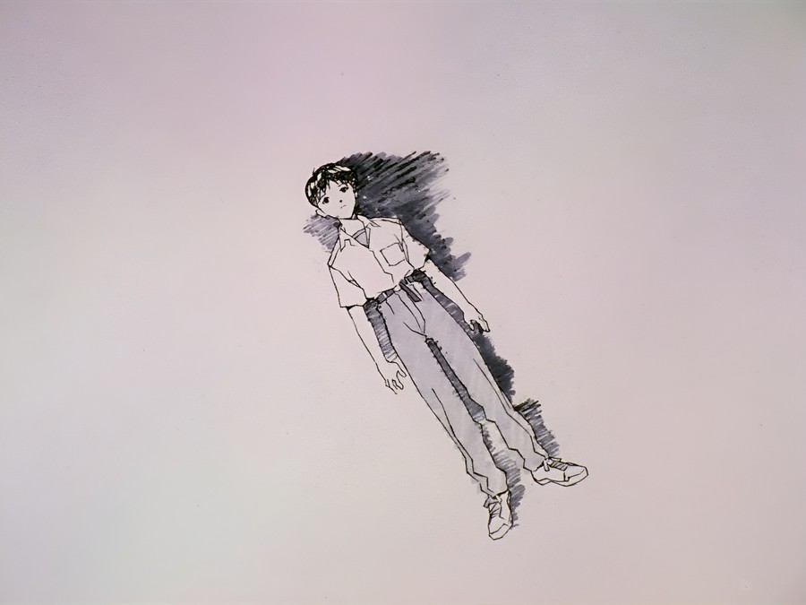 Floating Figure Sketch