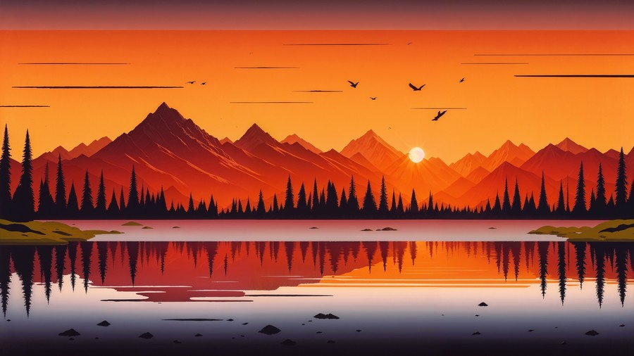 Golden Hour Serenity