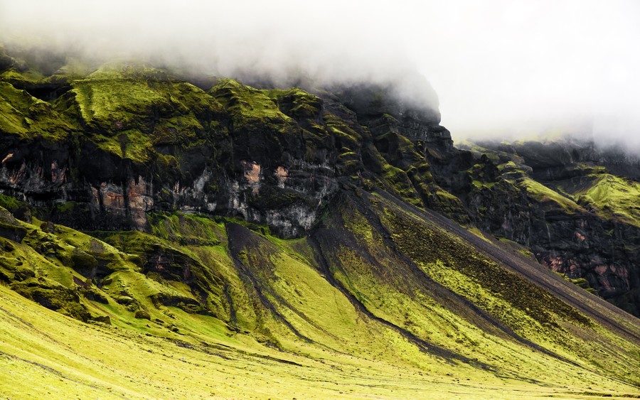 Icelandic Highlands in Mist