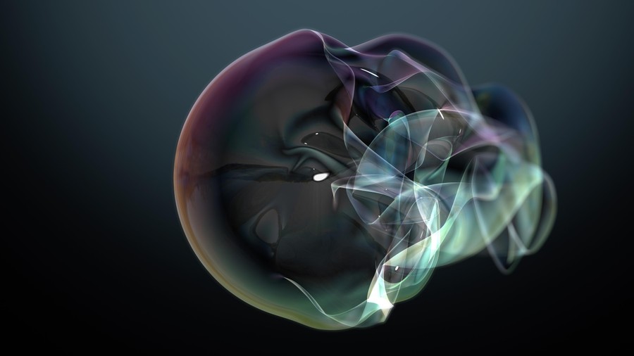 Iridescent Cosmic Vortex