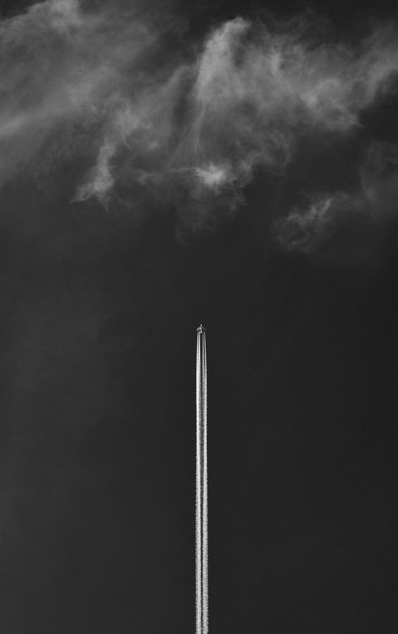 Ethereal Jet Trail: Path Through the Cosmic Skies