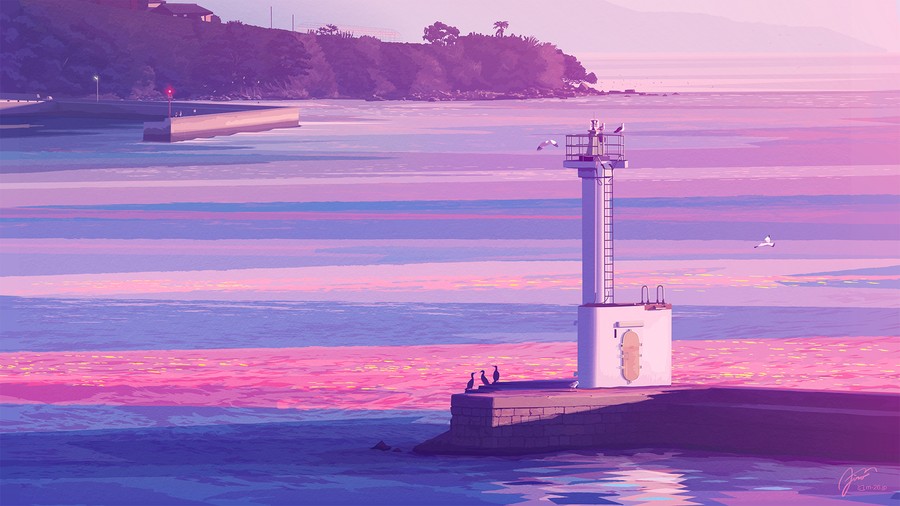Luminous Harbour Lighthouse