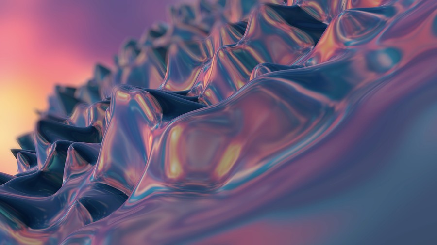 Nebula Illumination: A Cosmic Translucent Vision in Gradient