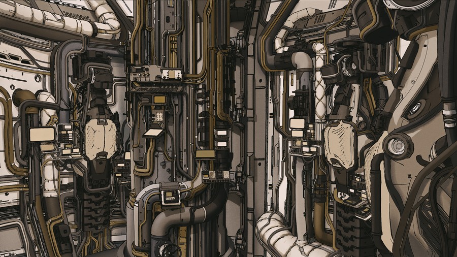 Neon Nexus: High-Tech Labyrinth