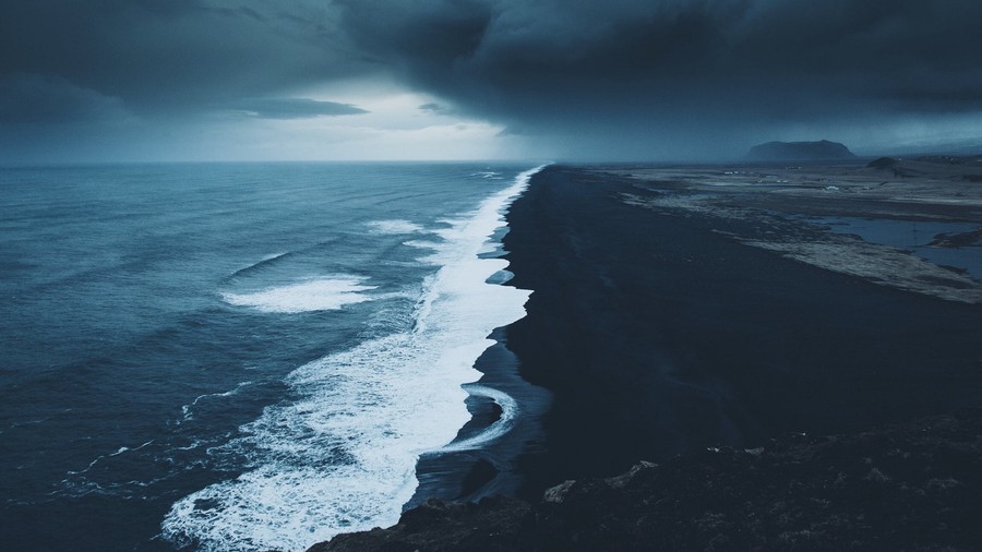 Ocean's Tempest: Where Storms Meet the Coast