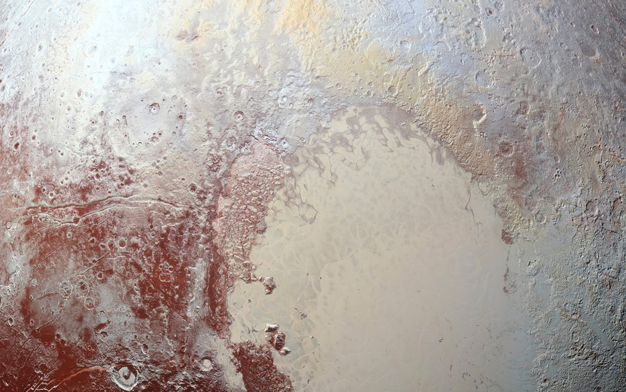 Pluto's Icy Landscape