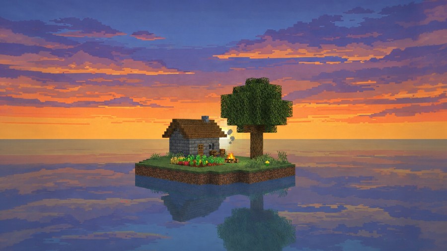 Misty Sunrise Over Serene Lagoon