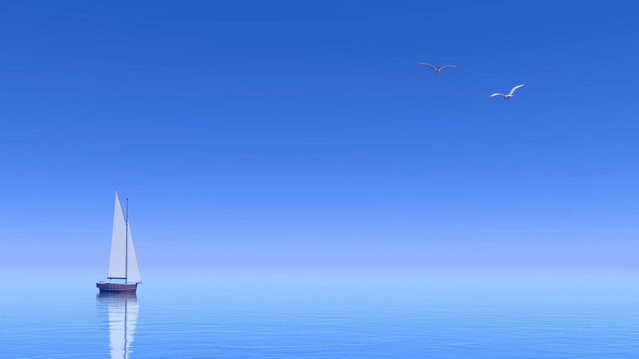 Serene Sailboat Escape