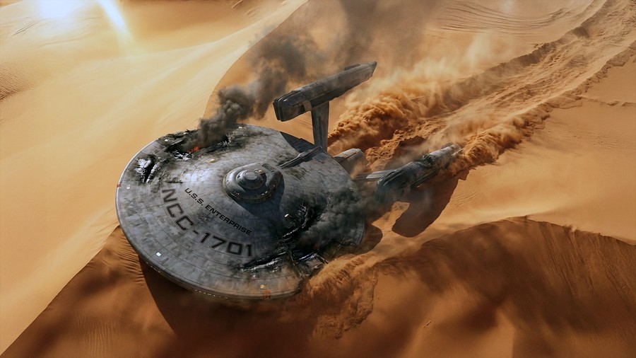 Desert Storm: Star Trek NCC-1701 Crash Landing