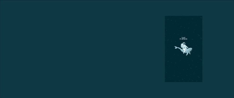 Starry Depths: A Celestial Explorer's Solitude