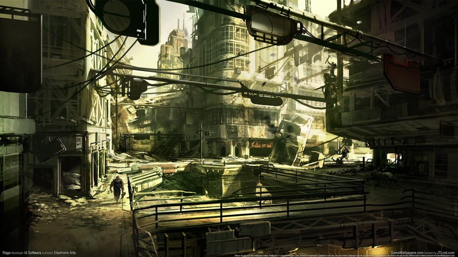 Fading Light: A Steampunk Cityscape at Dusk