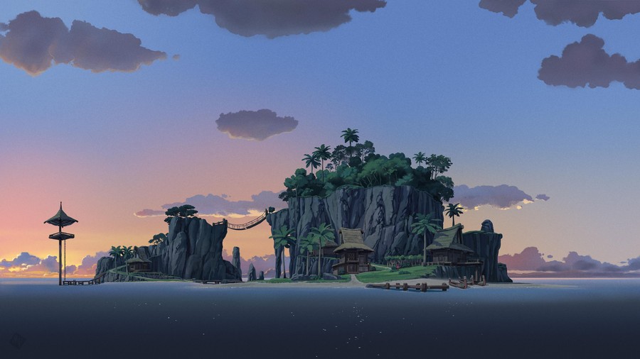 Tropical Island Paradise