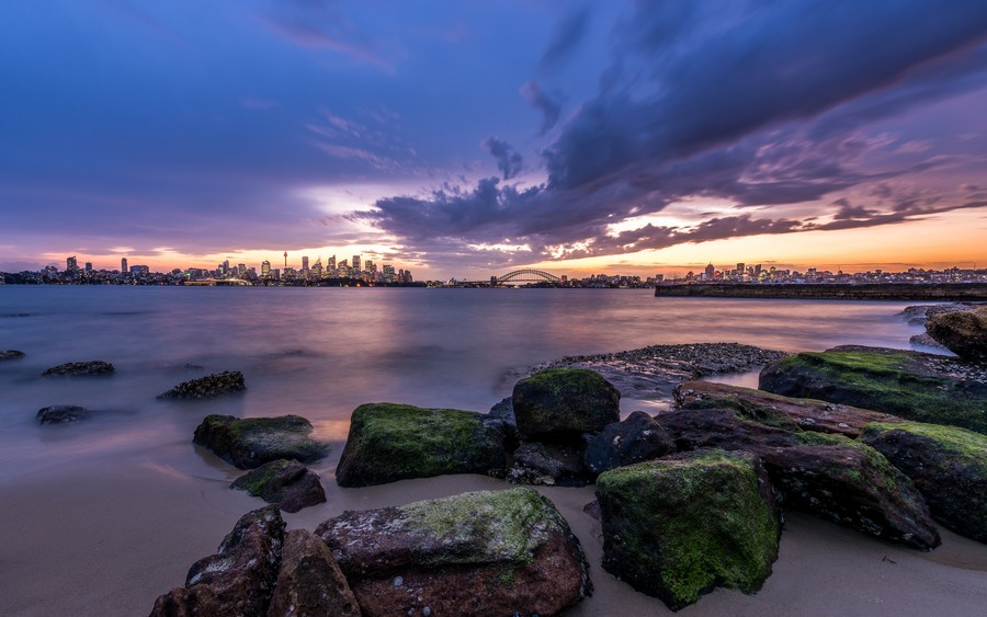 Twilight Coastal Dreamscape