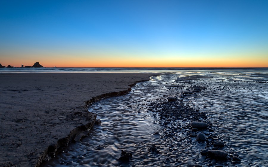 Twilight's Coastal Embrace