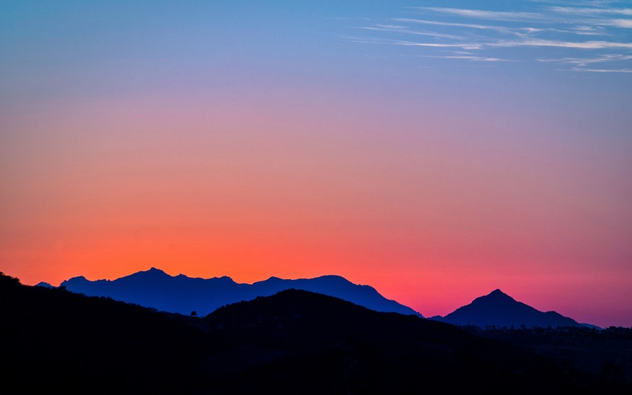 Twilight's Embrace: A Symphony of Color