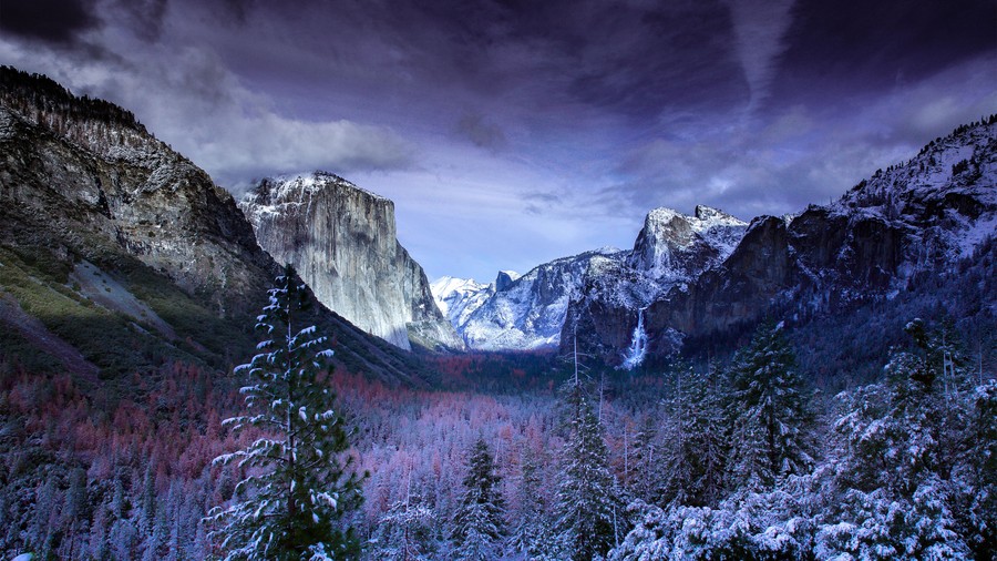 Twilight Majesty: Snow-Capped Peaks Meet Reflective Waters Under a Starry Autumn Sky