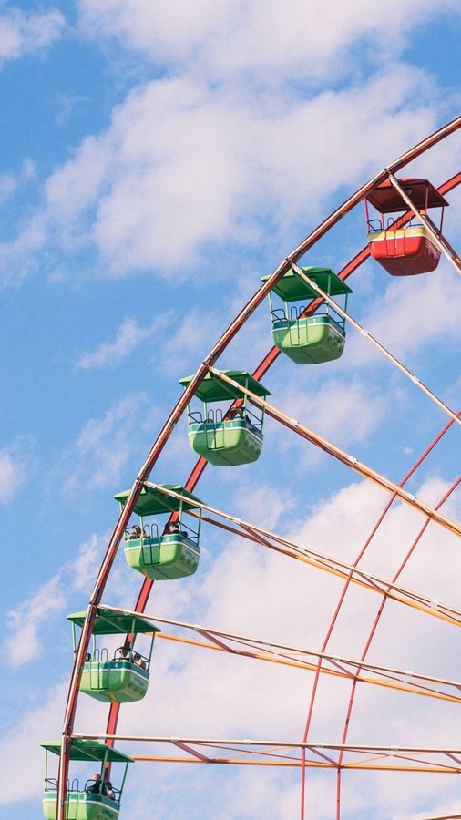 Vibrant Skies Ferris Wheel Adventure