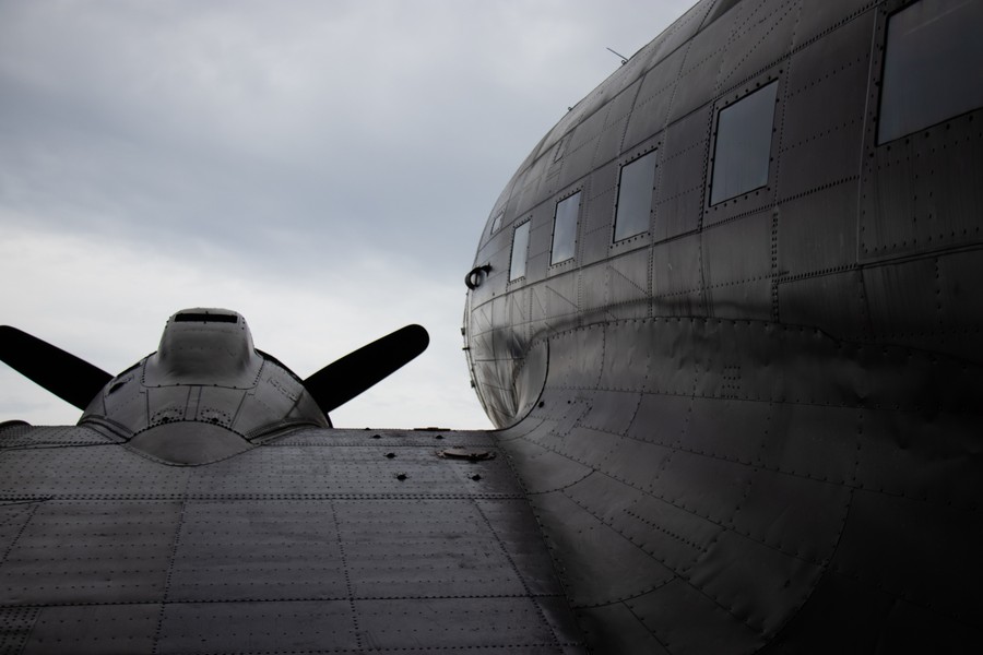 Vintage Metal Wings: A Study in Industrial Elegance