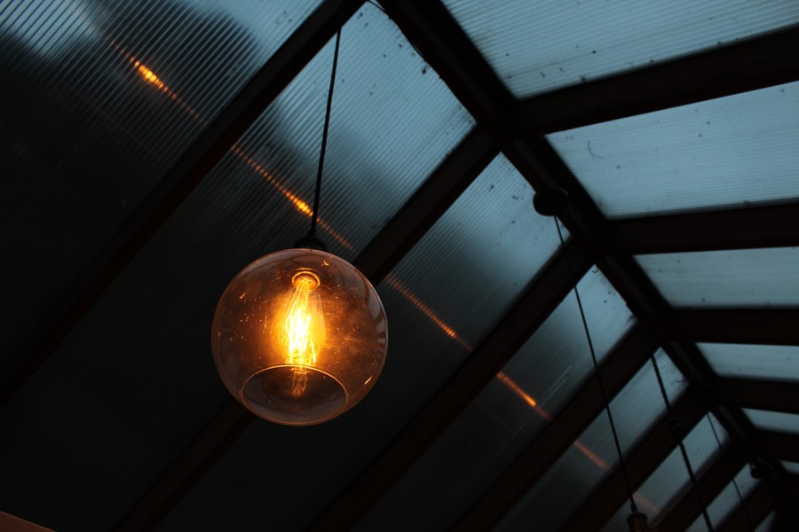 Warm Glow in Industrial Chic
