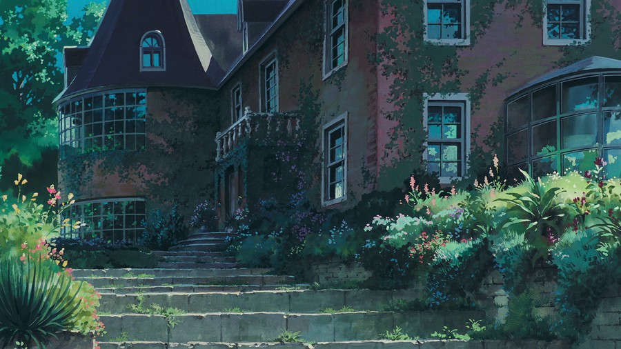 Whispers of Eternal Bloom: An Anime-Inspired Sanctuary in Nature's Embrace