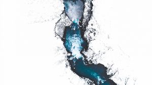 Astral Surge: Dynamic Fluid Art - Cute Wallpaper