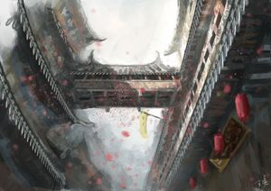 Celestial Harmony: An Ode to East Asian Architectural Elegance - Cute Wallpaper