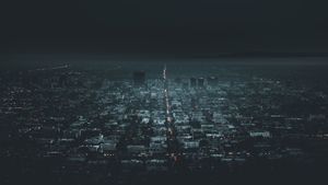 City Lights at Dusk - Cute Wallpaper
