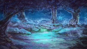 Enchanted Glade: Where Magic Whispers Under Starlit Leaves - Cute Wallpaper