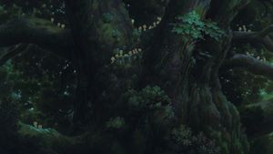 Enchanted Glow: Mystical Luminescence in the Ancient Woods - Cute Wallpaper