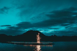 Enchanted Night by the Lake - Cute Wallpaper