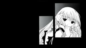 Ethereal Gothic Anime: A Study in Contrasts - Cute Wallpaper