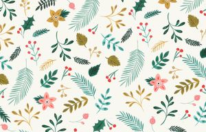 Festive Foliage - Cute Wallpaper