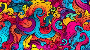 Kaleidoscopic Vortex - かわいい壁紙