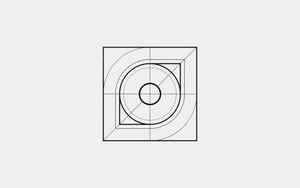 Minimalist Geometric Design Wallpaper - かわいい壁紙