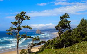 Mystic Sentinel: Oregon's Coastal Guardian - Cute Wallpaper