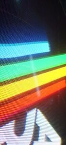 Neon Pulse: A Digital Rainbow Abstraction in Cyberpunk Style - 귀여운 배경화면