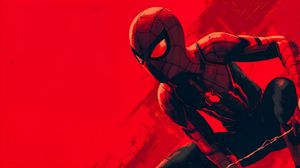 Spidey's Urban Vigil: Spider-Man 2018 Movie Wallpaper in 4K - خلفية لطيفة