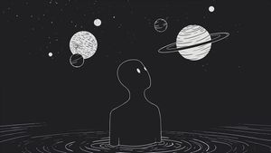 Starry Waterscape Awakening - Cute Wallpaper