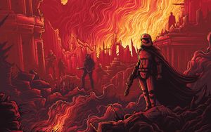 Embers of the Galactic Conquest: Stormtroopers in Ashes - Cute Wallpaper