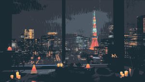 Tokyo Nights - Fondo de pantalla lindo